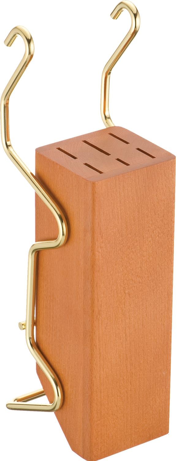 Держатель на рейлинг LEMI для ножей Матовое золото (31409)