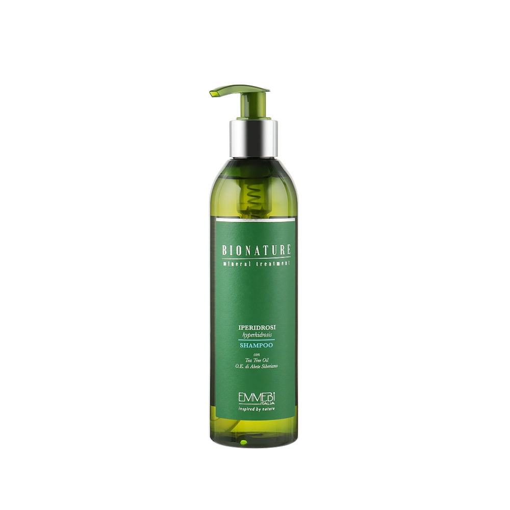 Шампунь проти гіпергідрозу Emmebi Italia BioNature Hyperhidrosis Shampoo 250 мл (16010)