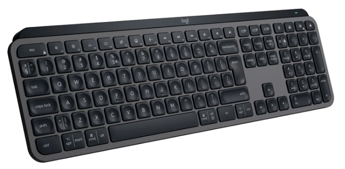 Клавиатура Logitech MX Keys Wireless Ukr Графитовый (L920-011593)