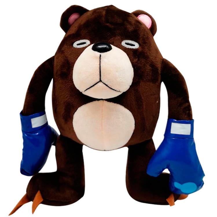 Мягкая игрушка детская Магическая Битва Медведь в боксерских перчатках 28 см (арт EPC10620M)