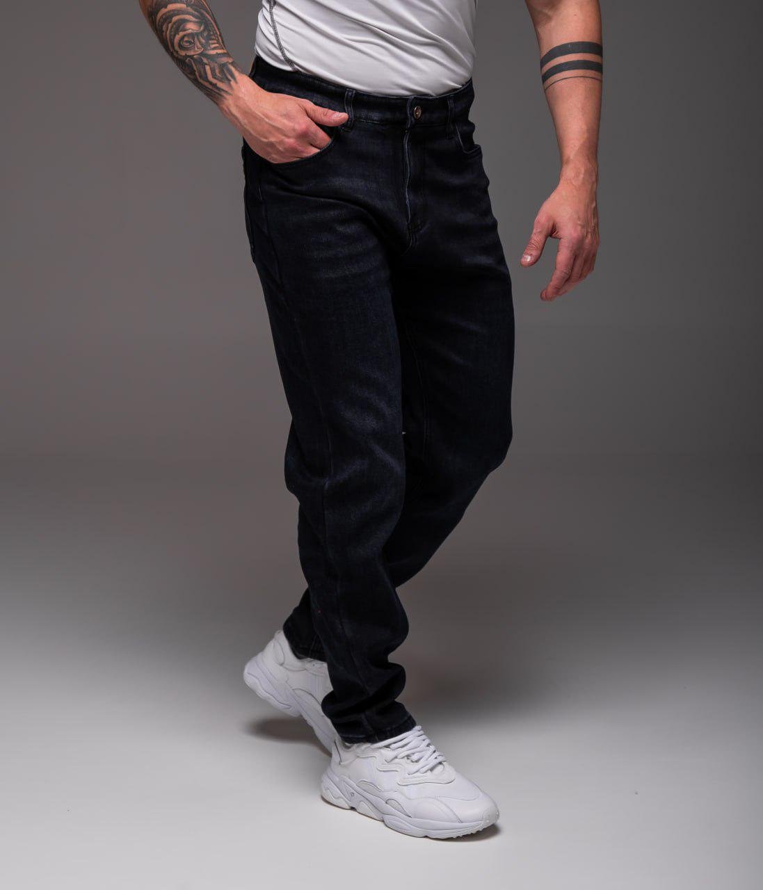 Джинсы мужские зимние BJ 2436 на флисе утепленные р. 30 Темно-серый (2436/1) - фото 6 Джинсы мужские зимние BJ 2436 на флисе утепленные р. 30 Темно-серый (2436/1) - фото 6