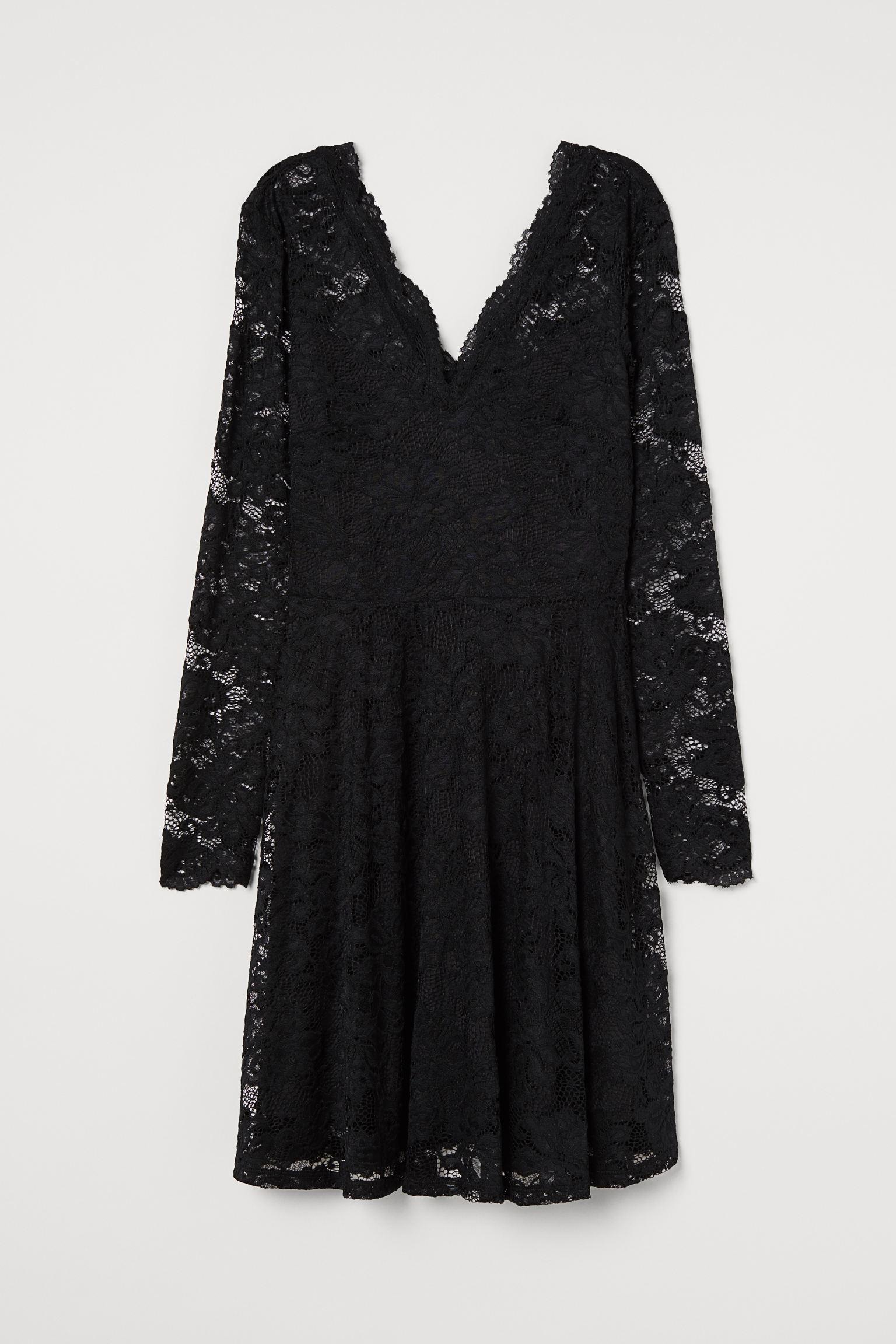 Платье H&M р. 34 Черный (18028771091)