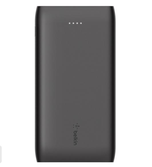 Портативний зарядний пристрій Belkin 10000 mAh Чорний (BPB001BTBK)