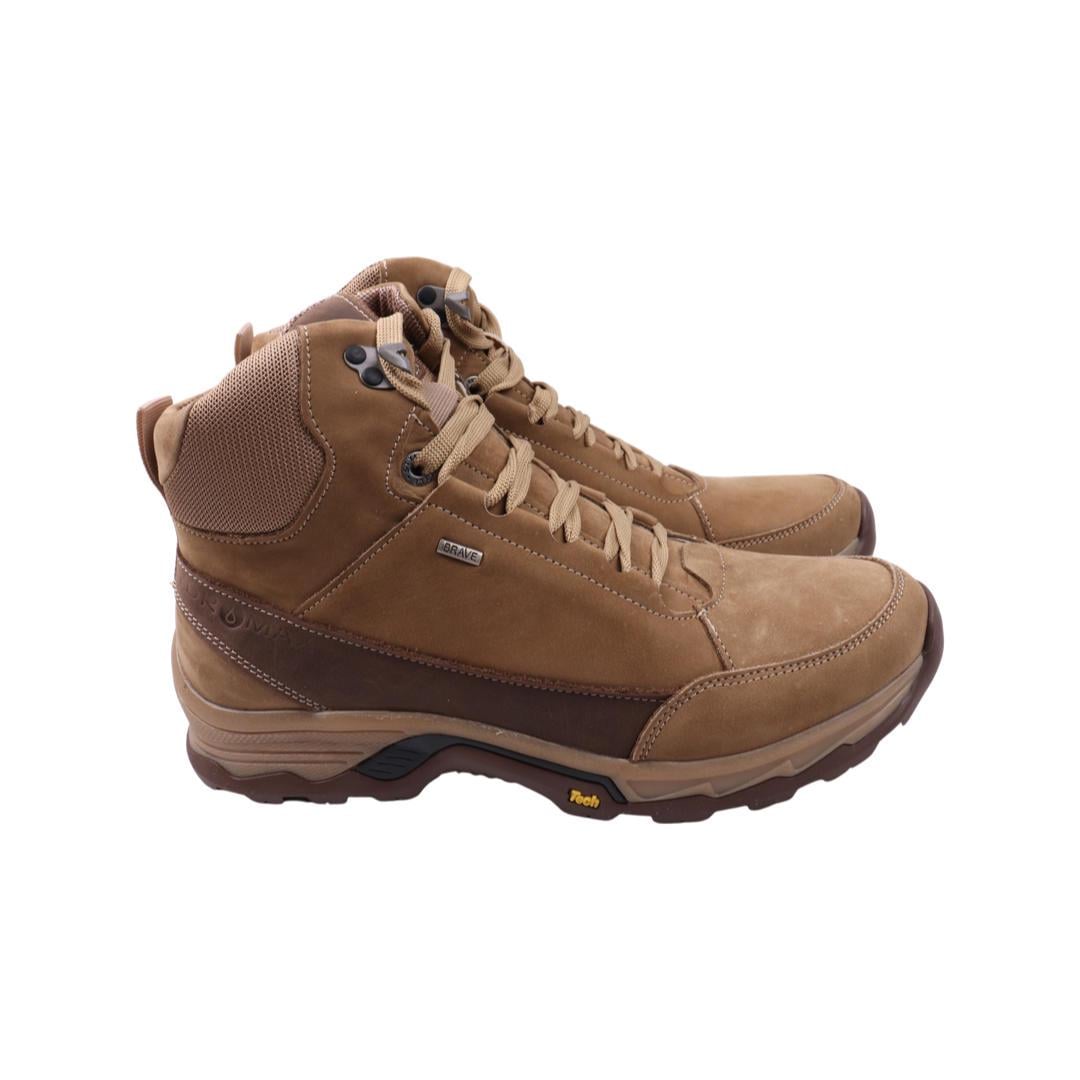 Ботинки мужские Brave из нубука р. 45 Коричневый (229-23ZHS)
