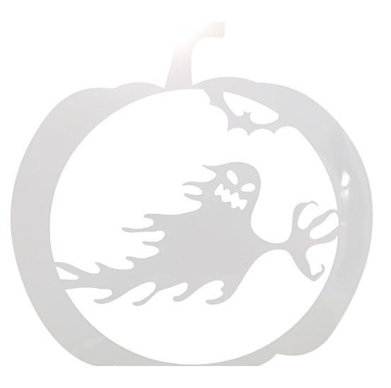 Трафарет Призрак Halloween 20x16 см Серый (16605/8)