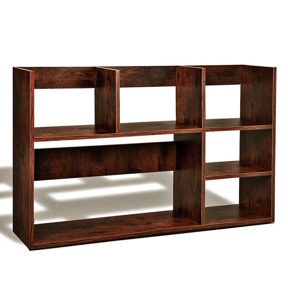 Полка-надстройка настольная из дерева Тирасол терракот (АКД-004432)