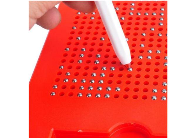 Планшет для рисования магнитный Magpad с ручкой Красный (21157184) - фото 3 Планшет для рисования магнитный Magpad с ручкой Красный (21157184) - фото 3