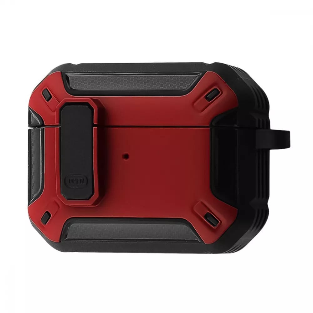 Чехол противоударный PRC Defender Case для наушников AirPods Pro Красный/Черный (27918219)