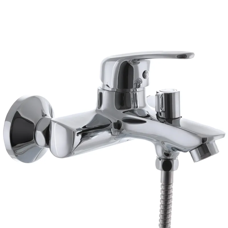 Смеситель для ванны Cron Magic 009 с синей ручкой (CR0125)