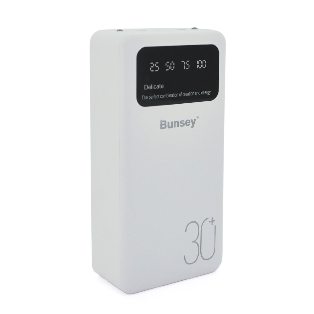 Повербанк Bunsey BY12 30000 mAh 2USB/Type-C QC 22,5W/PD (YUT_V6312)