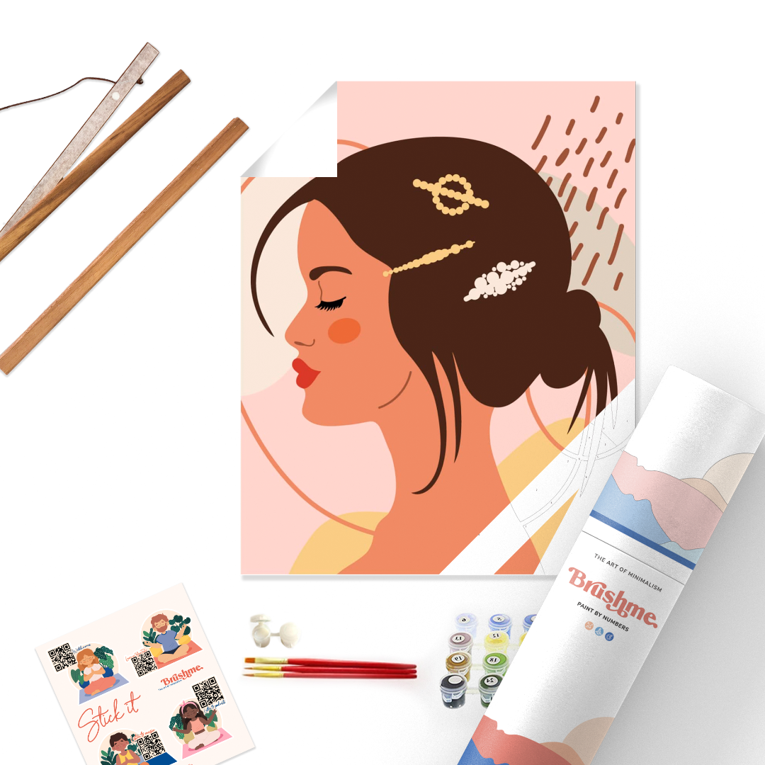 Картина за номерами Brushme BST1009 40x50 см у тубусі