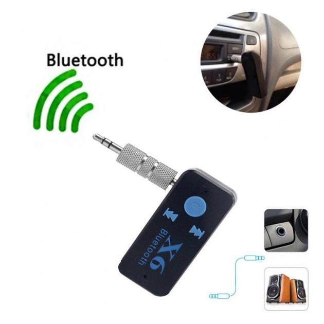 Беспроводной адаптер Bluetooth-приемник аудио ресивер 6948 BT-X6 Bluetooth AUX - фото 2