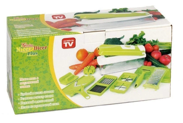 Овочерізка Nicer Dicer Plus - фото 12 Овочерізка Nicer Dicer Plus - фото 12