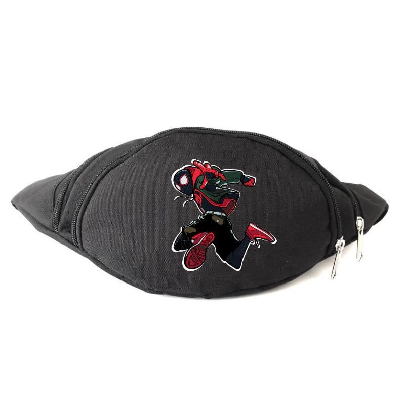 Поясная сумка-бананка Cappuchino toys Человек Паук Spiderman-0011 Черный (1558626791)