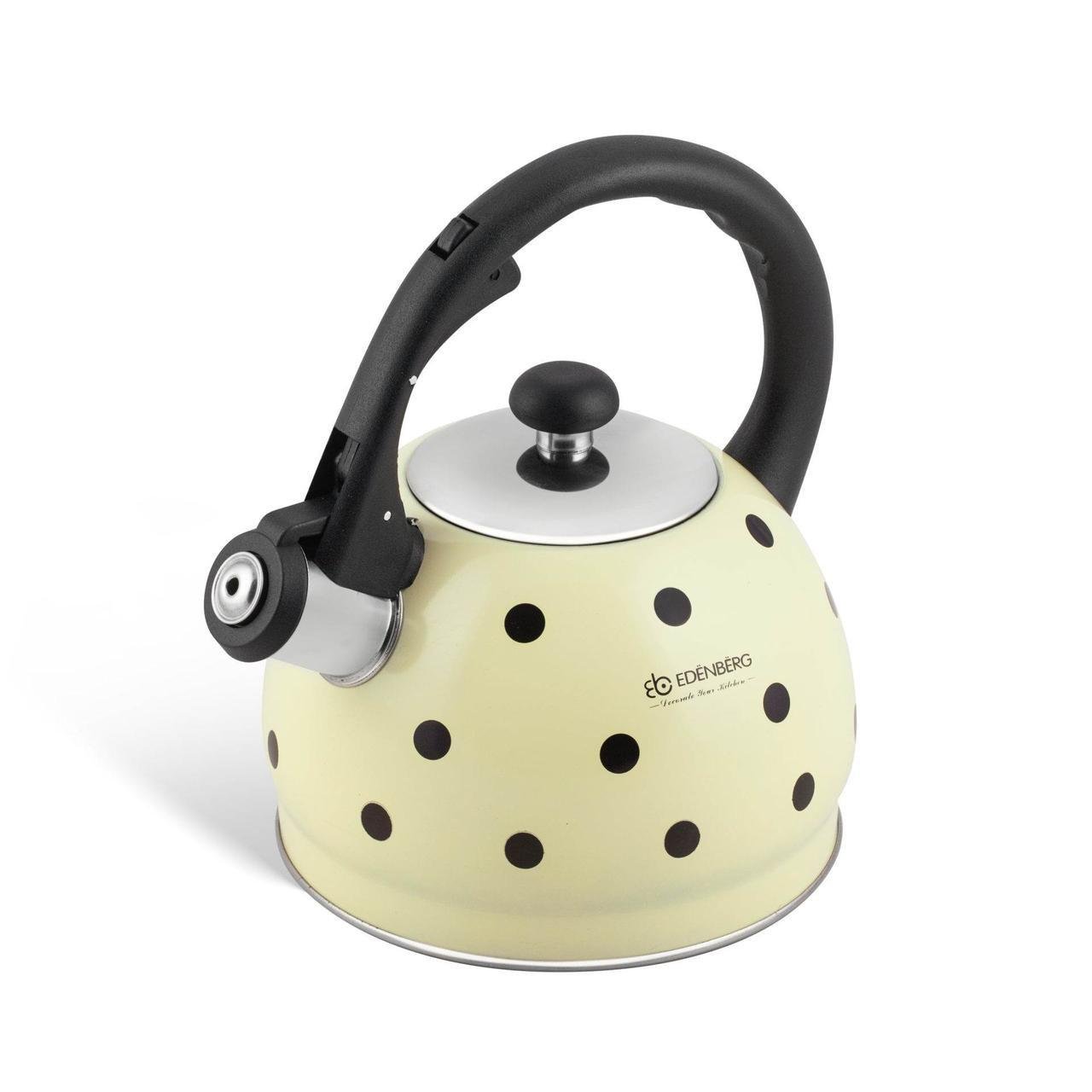Чайник з нержавіючої сталі Edenberg 3 л зі свистком (EB-1922)