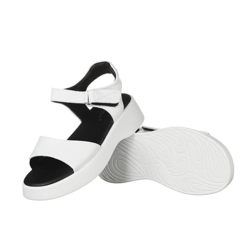 Босоножки женские Hengji G181-3 кожаные р. 36 Белый (30032) - фото 4 Босоножки женские Hengji G181-3 кожаные р. 36 Белый (30032) - фото 4