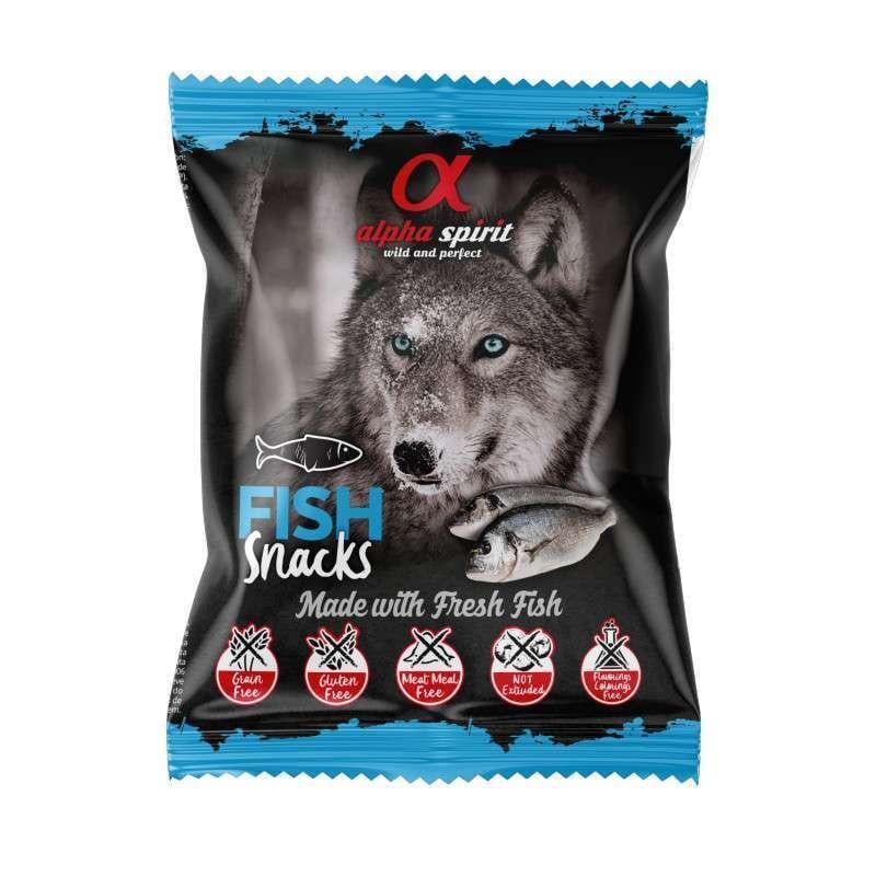 Лакомство для собак Alpha Spirit Snacks Fish
