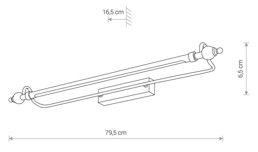 Підсвітка Nowodvorski Rembrant Led L 8167 - фото 3