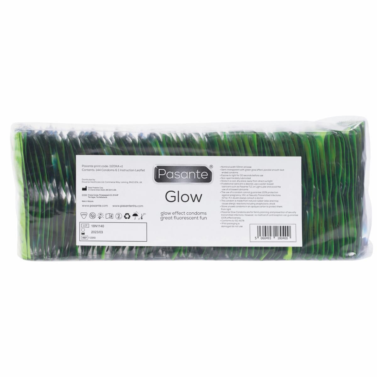Презервативи люмінесцентні Pasante Glow латексні 144 шт. (P84562)