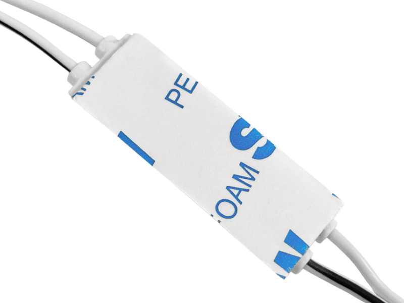 Модуль светодиодный LEDUA 2835-2smd 12V IP65 с линзой Белый (1557) - фото 2