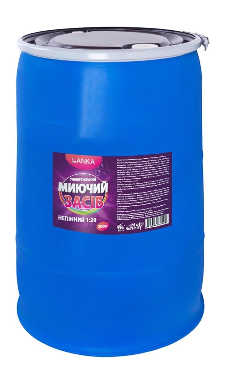 Универсальное моющее средство LANKA 1:20 не пенное 200 л (23919403)
