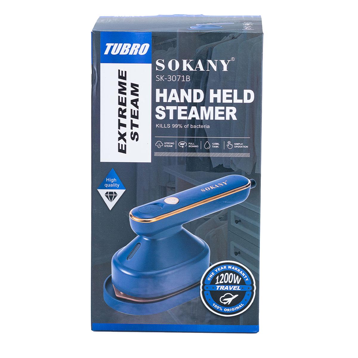 Утюг дорожный Sokany SK-3071 1200 Вт Синий (27968448) - фото 6 Утюг дорожный Sokany SK-3071 1200 Вт Синий (27968448) - фото 6