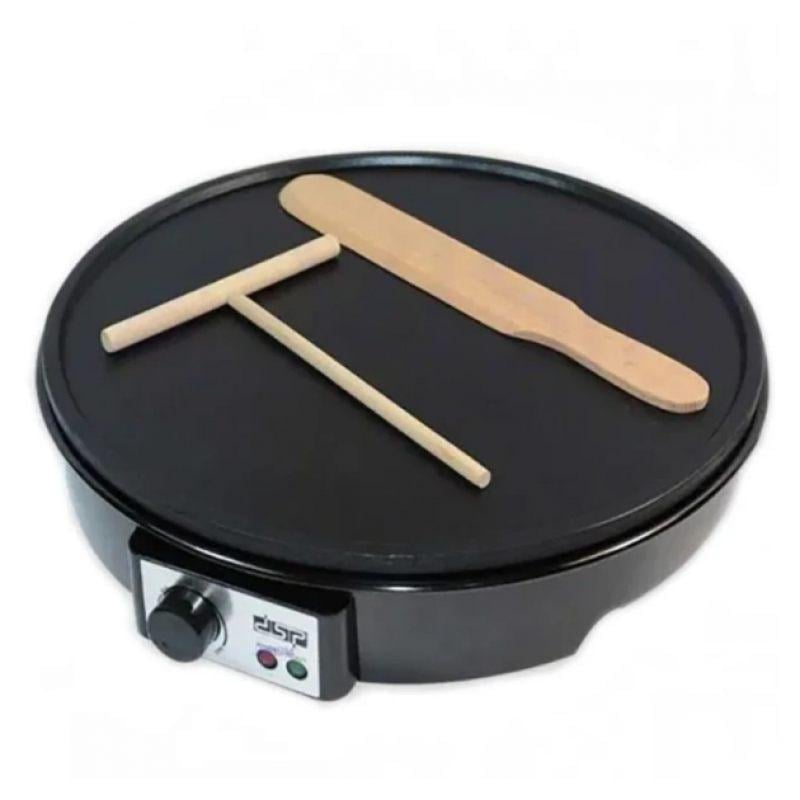 Блинница электрическая кухонная DSP KC-3018 антипригарная шпатель лопатка для блинов 30 см 1200 Вт (50632) Блинница электрическая кухонная DSP KC-3018 антипригарная шпатель лопатка для блинов 30 см 1200 Вт (50632)