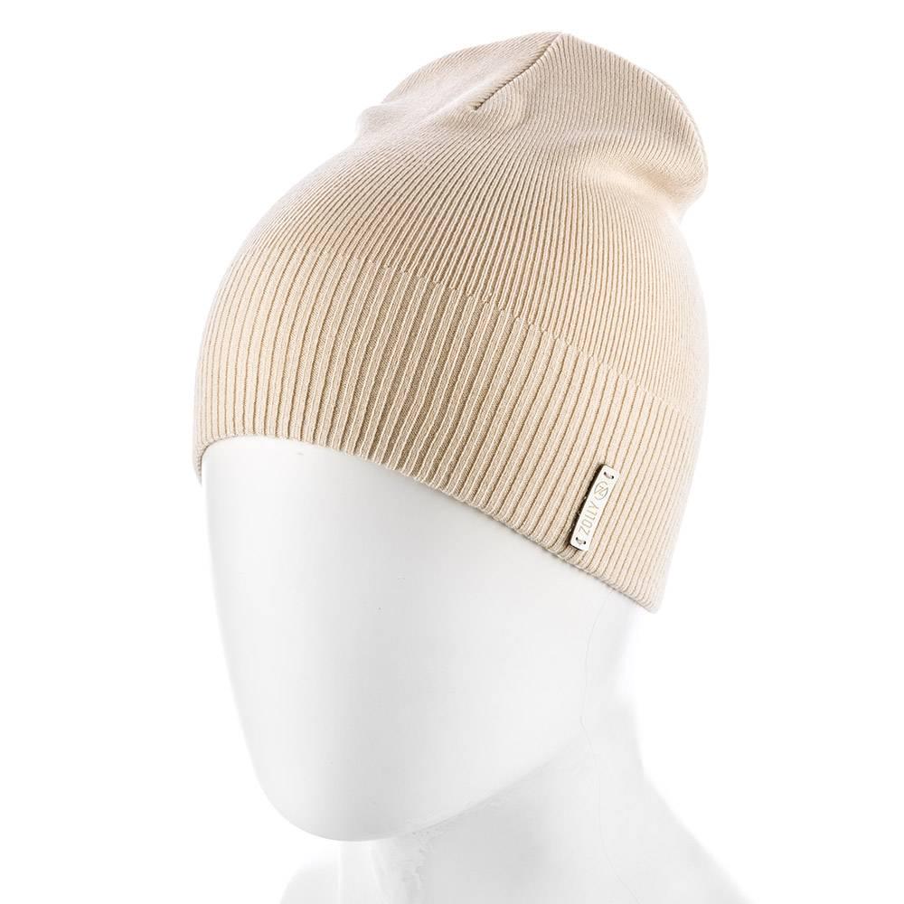 Шапка Zolly ZH210 из вискозы Песочный