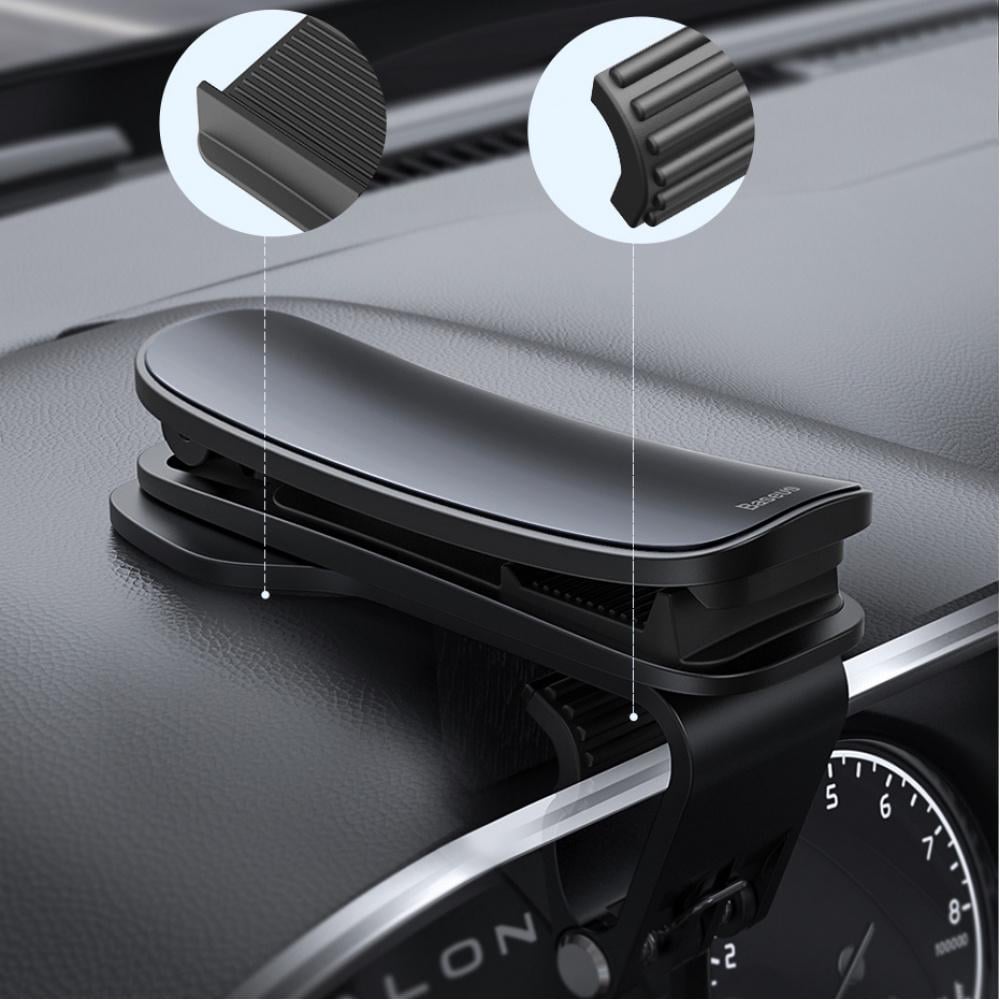 Держатель для телефона в машину BASEUS Big Mouth Pro Car Mount Черный (29241 black) - фото 7