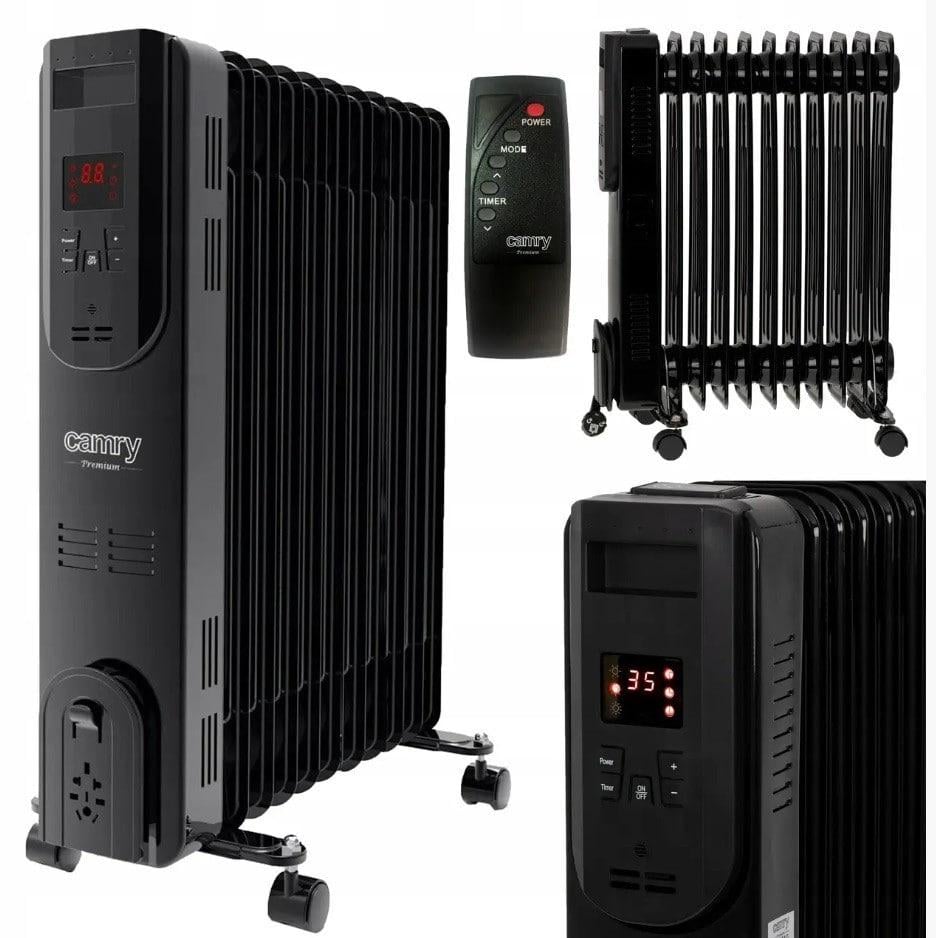 Масляный обогреватель Camry с ДУ 11 секций 2500 Вт (CR 7813) - фото 3