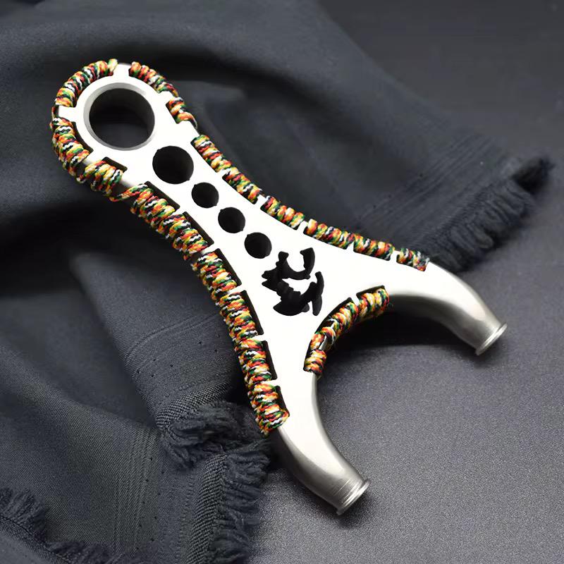 Рогатка металева ударна SFU Wild Wolf з традиційним кріпленням для спортивної стрільби/полювання/риболовлі (0032) - фото 5 Рогатка металева ударна SFU Wild Wolf з традиційним кріпленням для спортивної стрільби/полювання/риболовлі (0032) - фото 5