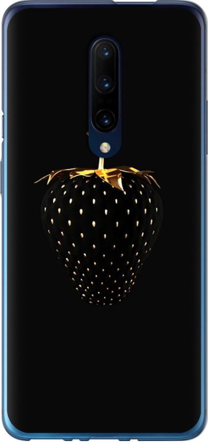 Чехол на OnePlus 7 Pro Черная клубника (3585u-1696-42517)
