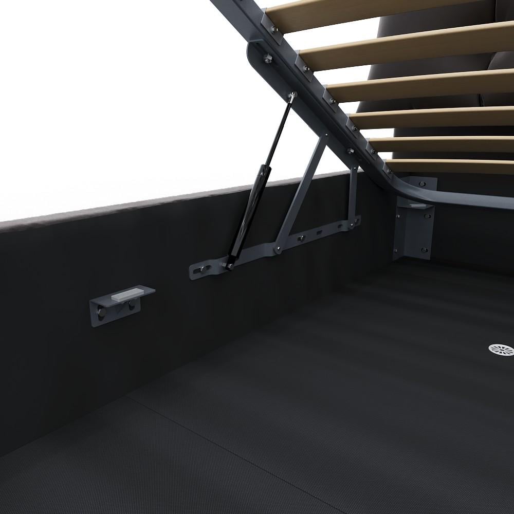 Ліжко Homefort Seul 1К1 London з підйомним механізмом 120х200 см 15 Світло-сірий (hctSeul_lon15120200) - фото 7 Ліжко Homefort Seul 1К1 London з підйомним механізмом 120х200 см 15 Світло-сірий (hctSeul_lon15120200) - фото 7