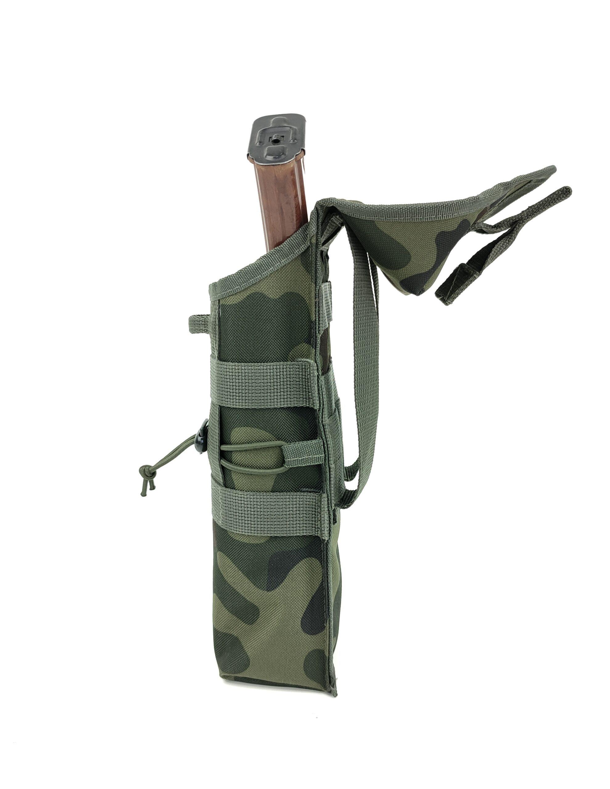 Подсумок закрытый бесшумный одинарный для 2 магазинов РПК TTX Мультикам (НФ-00002820) - фото 2 Подсумок закрытый бесшумный одинарный для 2 магазинов РПК TTX Мультикам (НФ-00002820) - фото 2