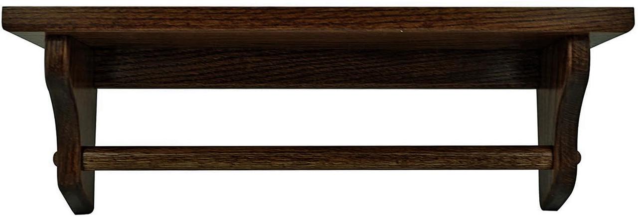 Полка для ванной из дерева Лангула Капучино (ВНП/004509)