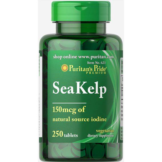 Ламинария Puritan's Pride Sea Kelp 250 Tabs