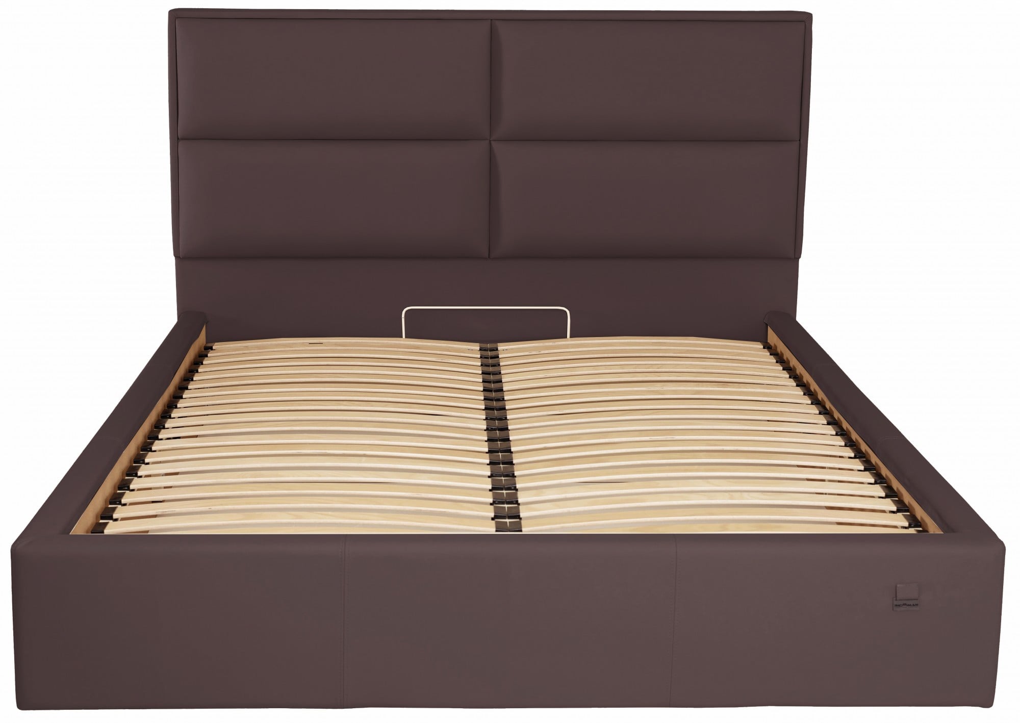 Кровать Richman Шеффилд VIP Флай 2231 с дополнительной металлической цельносварной рамой 140х190 см Темно-коричневый (rich04638)