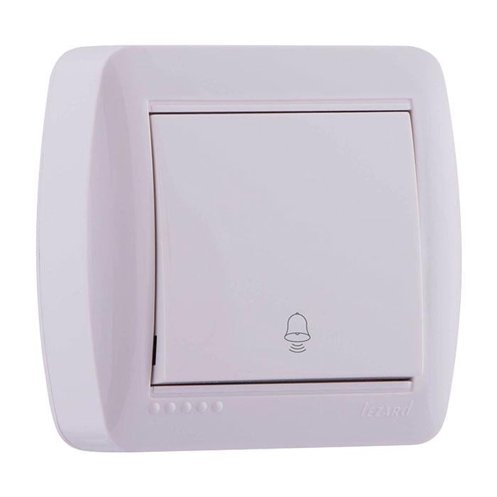 Кнопка звонка Lezard Demet Белый (7110200103)