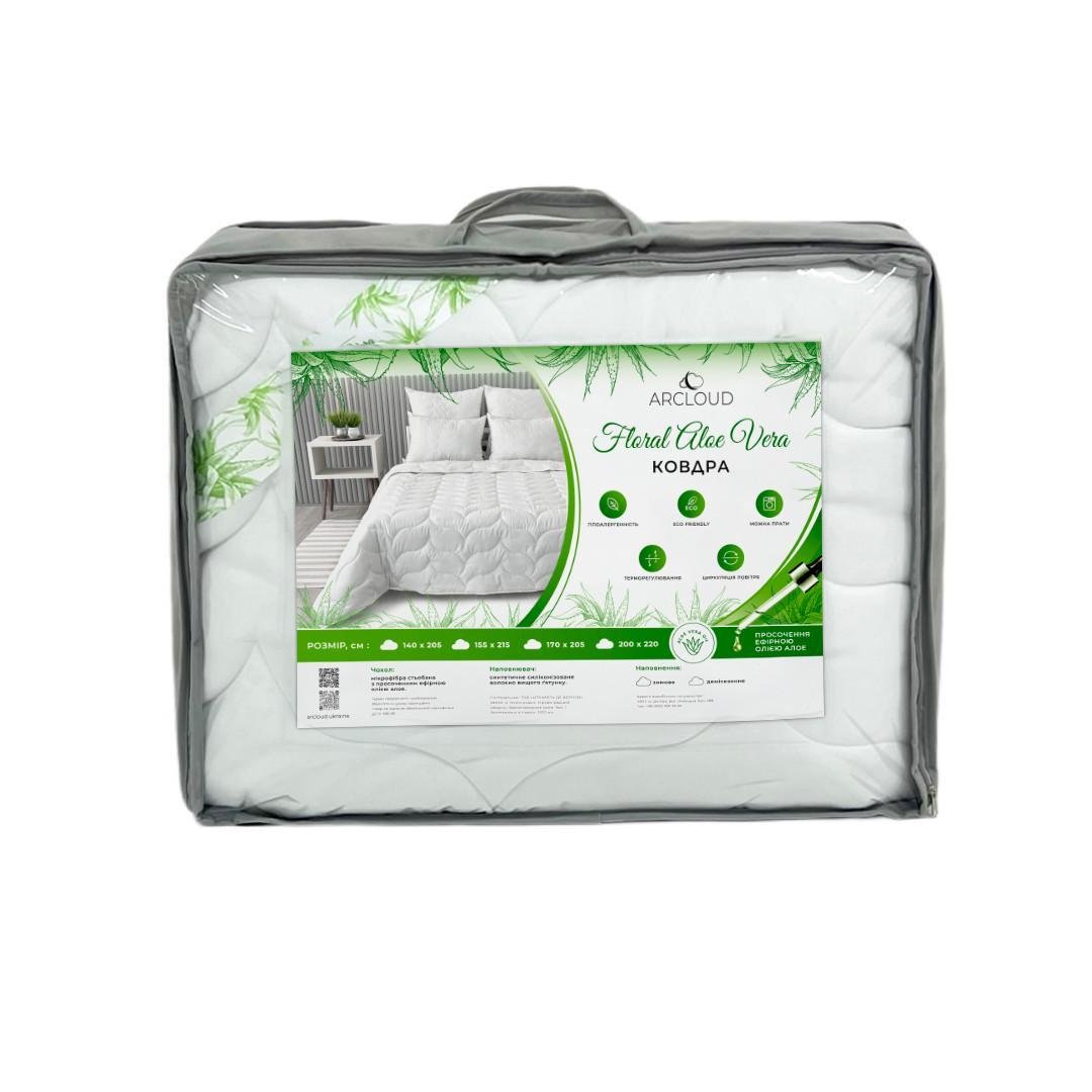 Одеяло Arcloud Floral Aloe Vera зимнее с пропиткой 200х220 см (2665118800)