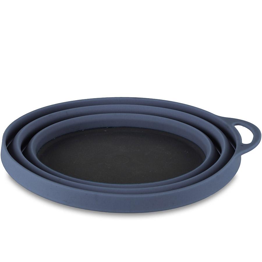 Тарелка Lifeventure Silicone Ellipse Bowl Graphite - фото 3