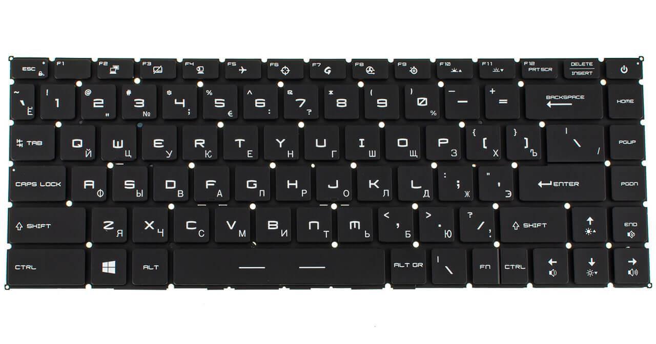 Клавіатура для ноутбука MSI GS66 9Z.NK1BN.D01 (113168)