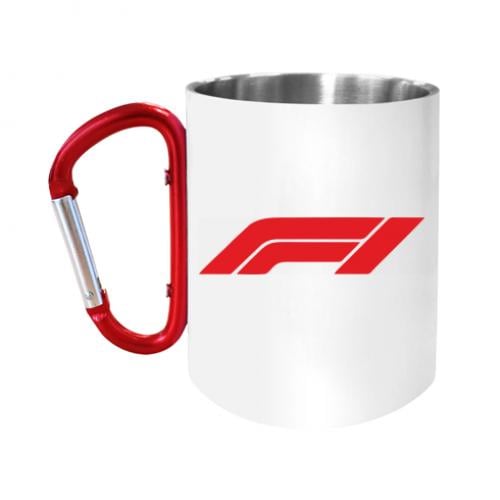 Кружка с ручкой карабин F1 283 мл Белый (18645593-1-209149) Кружка с ручкой карабин F1 283 мл Белый (18645593-1-209149)