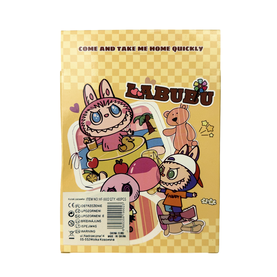 Набір колекційних брелоків POP MART Лабубу 6 різних персонажів на сумку (WK2029) - фото 3