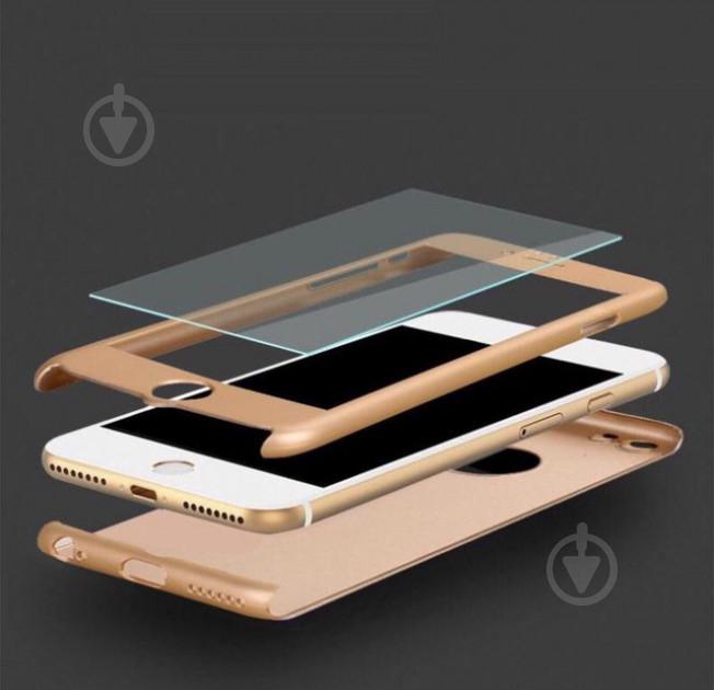 Чехол MakeF + стекло на iPhone 7 plus/8 plus Gold (HbP050438) - фото 2