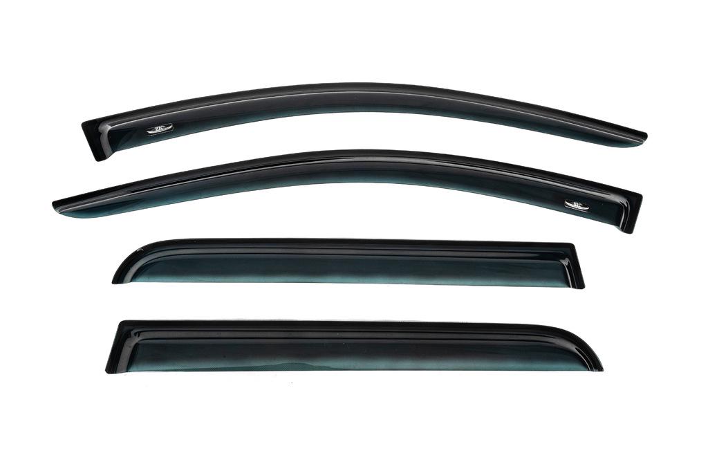 Вітровики SW HIC для Opel Astra G classic 1998-2012 рр. полікарбонат Чорний