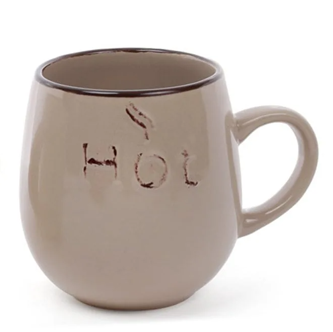 Чашка керамическая Flora Hot 0,5 л (31432)