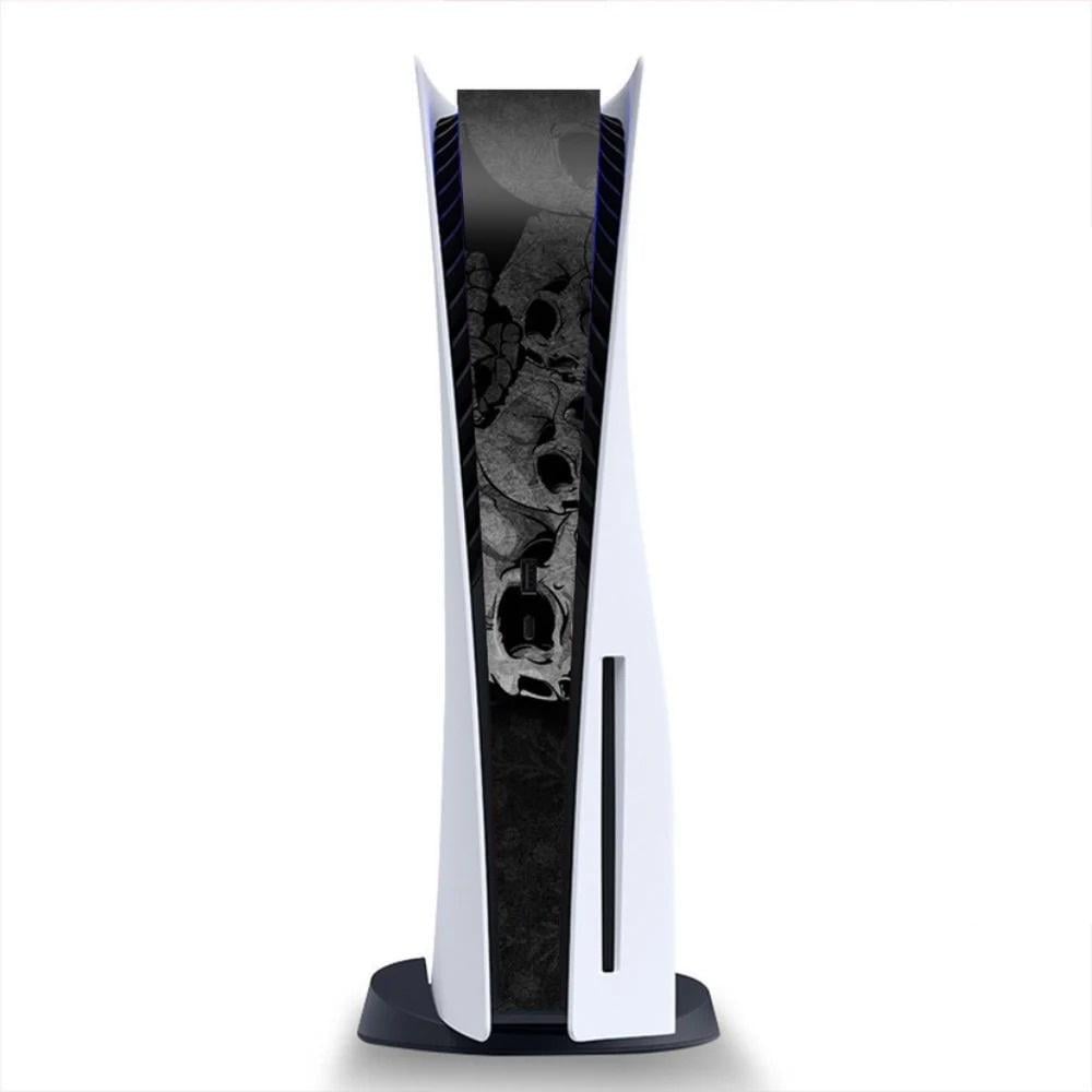 Наклейка виниловая SONGYI для Sony PlayStation PS5 Skull Black