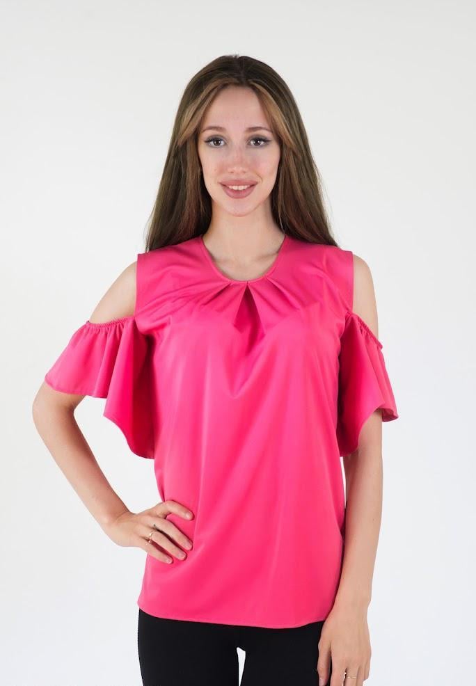Блузка жіноча Podium Angela 21332-PINK XS Малиновий