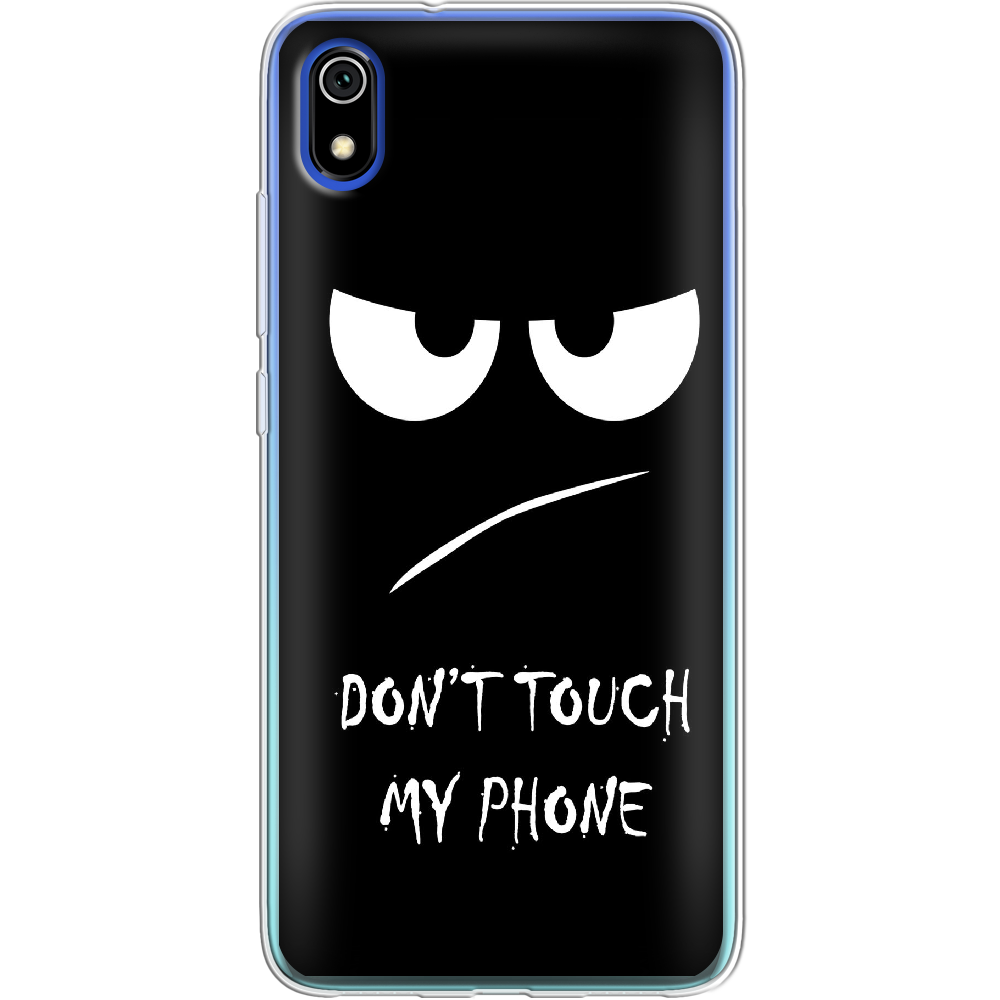 Чехол Boxface Xiaomi Redmi 7A Don't Touch my Phone Прозрачный силикон (37400-up535-37400)