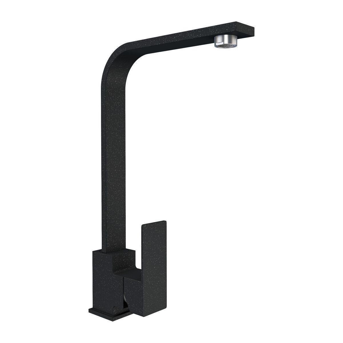 Смеситель для кухни Platinum 179 NES 3007 однорычажный Черный металлик (PLTM-SP000033455)